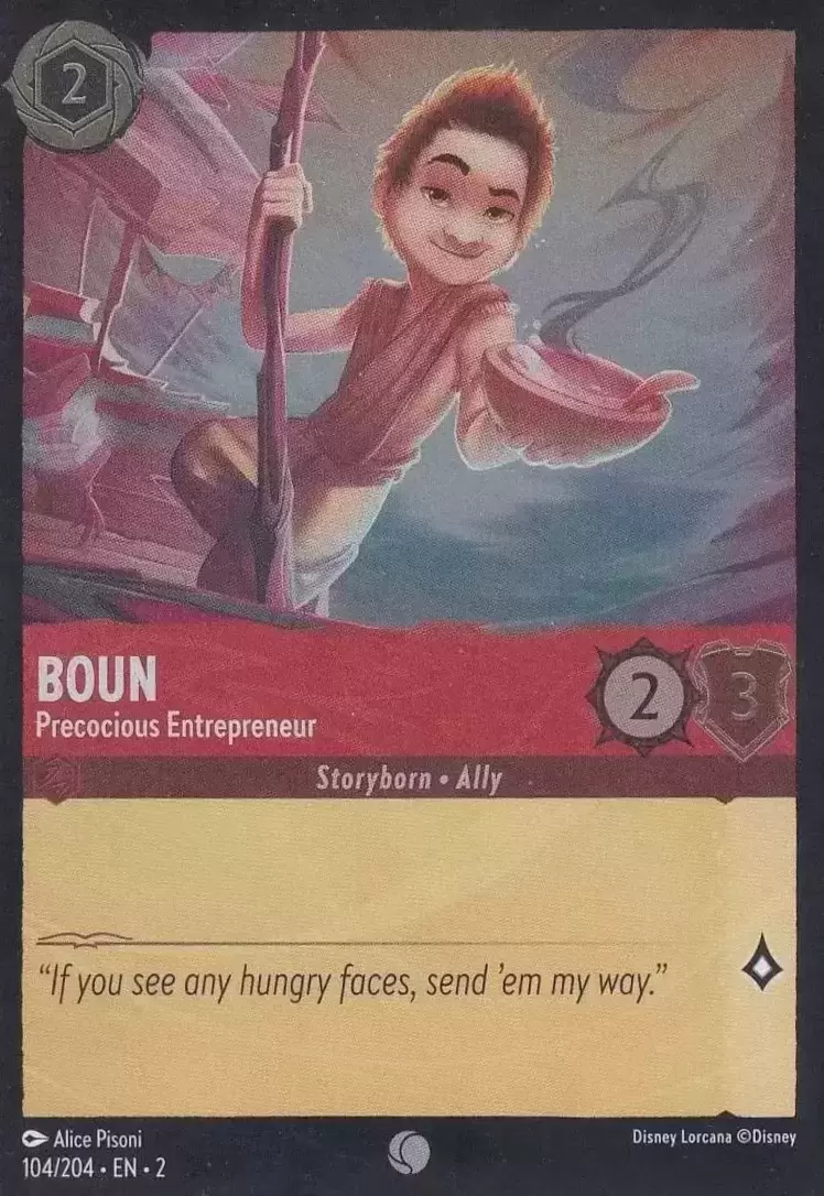 Rise of the Floodborn - Boun - Precocious Entrepreneur - Foil