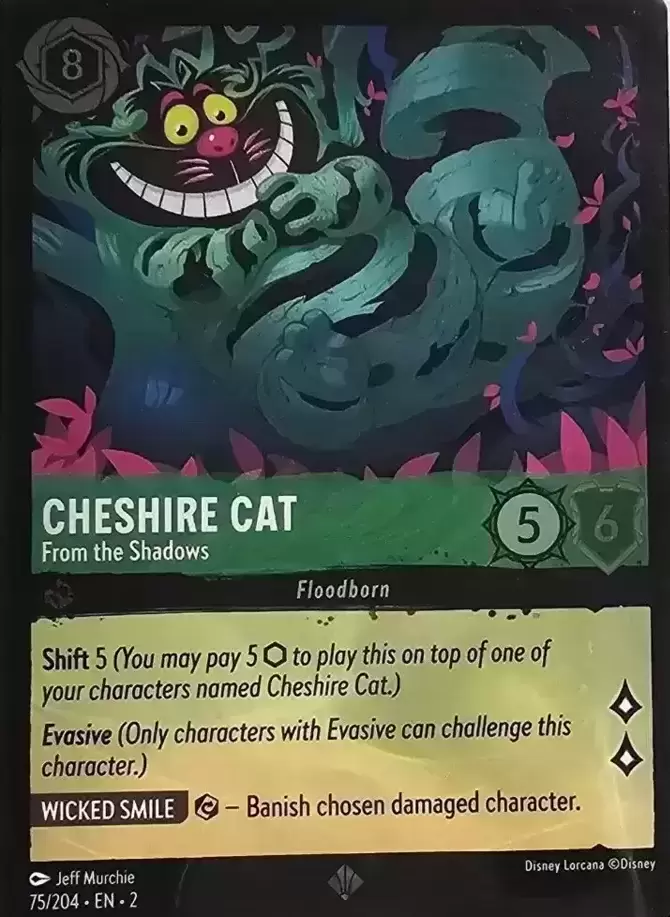 Rise of the Floodborn - Cheshire Cat - From the Shadows - Foil