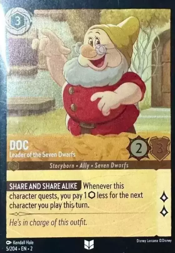 Rise of the Floodborn - Doc - Leader of the Seven Dwarfs - Foil