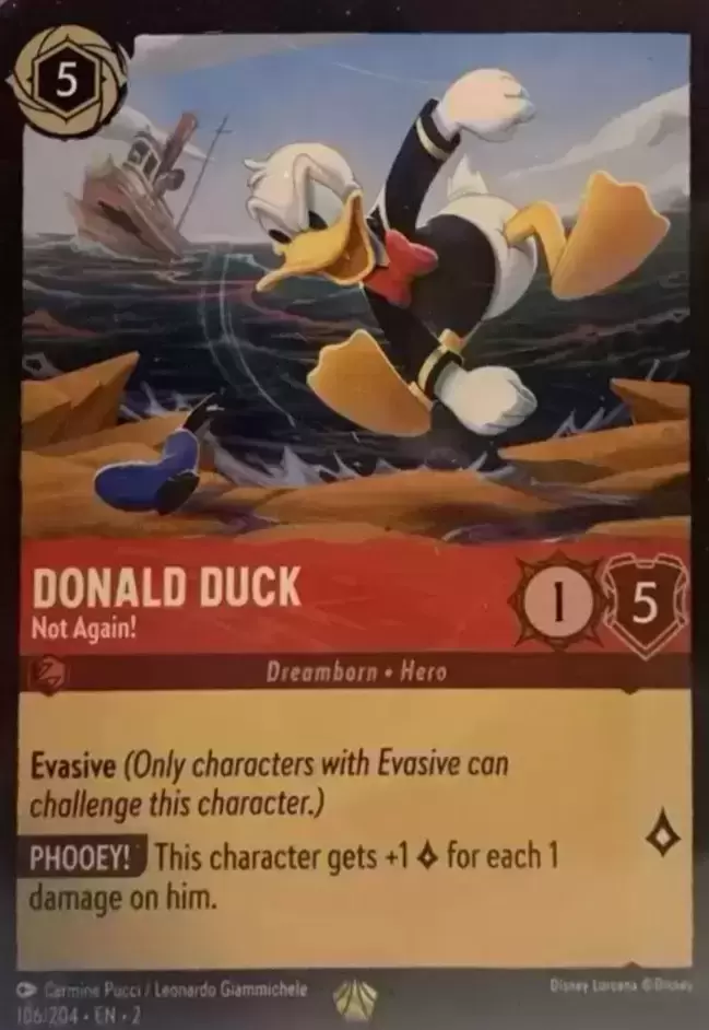 Rise of the Floodborn - Donald - Not Again ! - Foil
