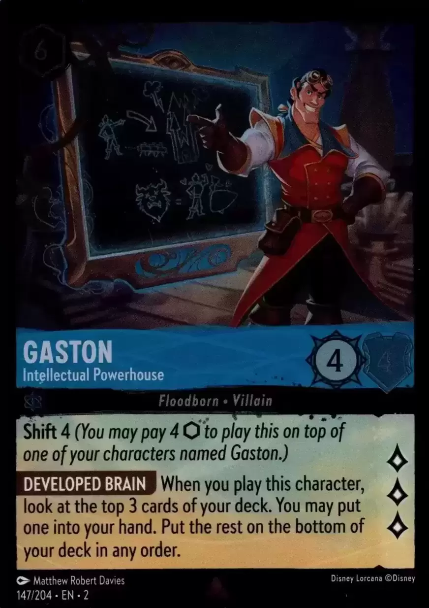 Rise of the Floodborn - Gaston - Intellectual Powerhouse - Foil