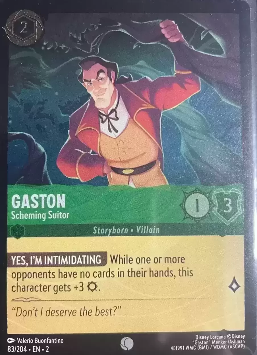 Rise of the Floodborn - Gaston - Scheming Suitor - Foil