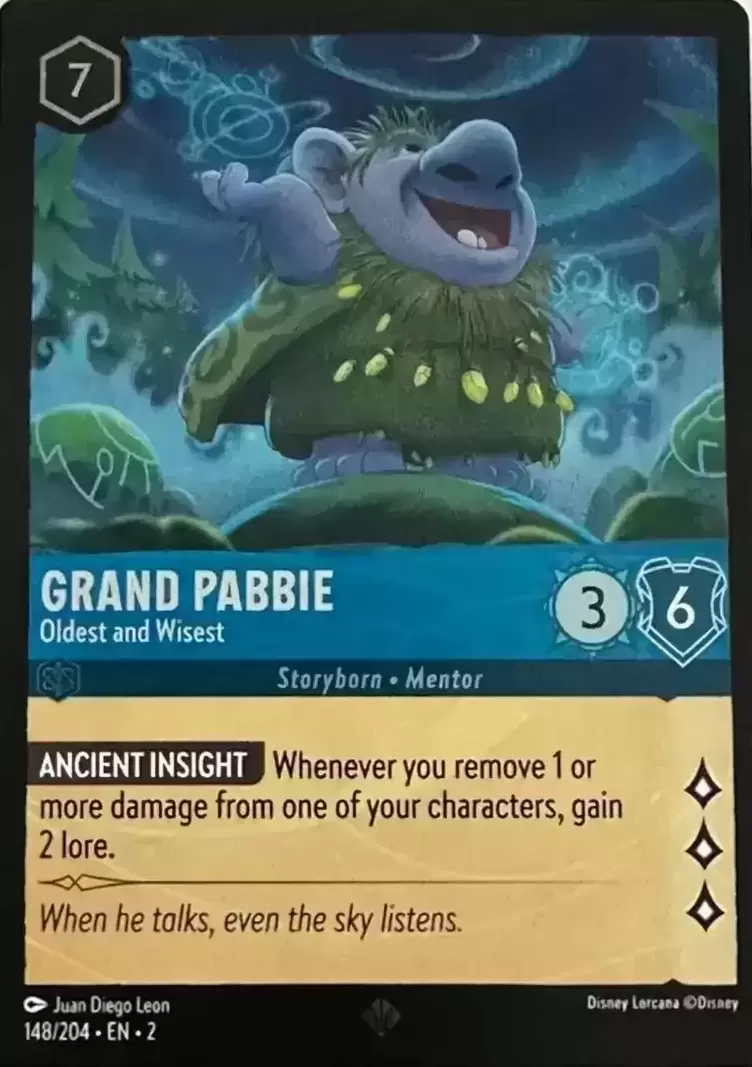Rise of the Floodborn - Grand Pabbie - The Oldest And The Wisest - Foil