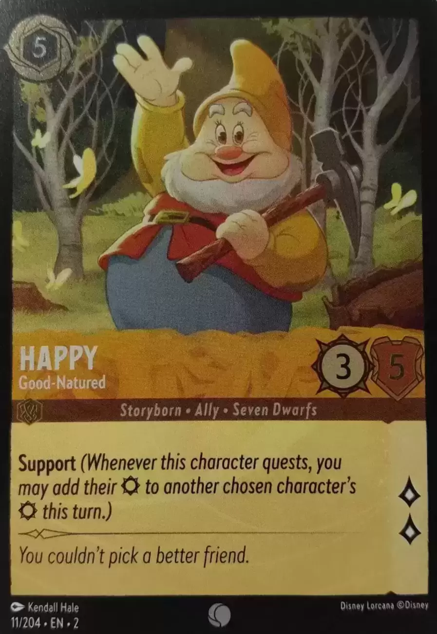 Rise of the Floodborn - Happy - Good-Natured - Foil