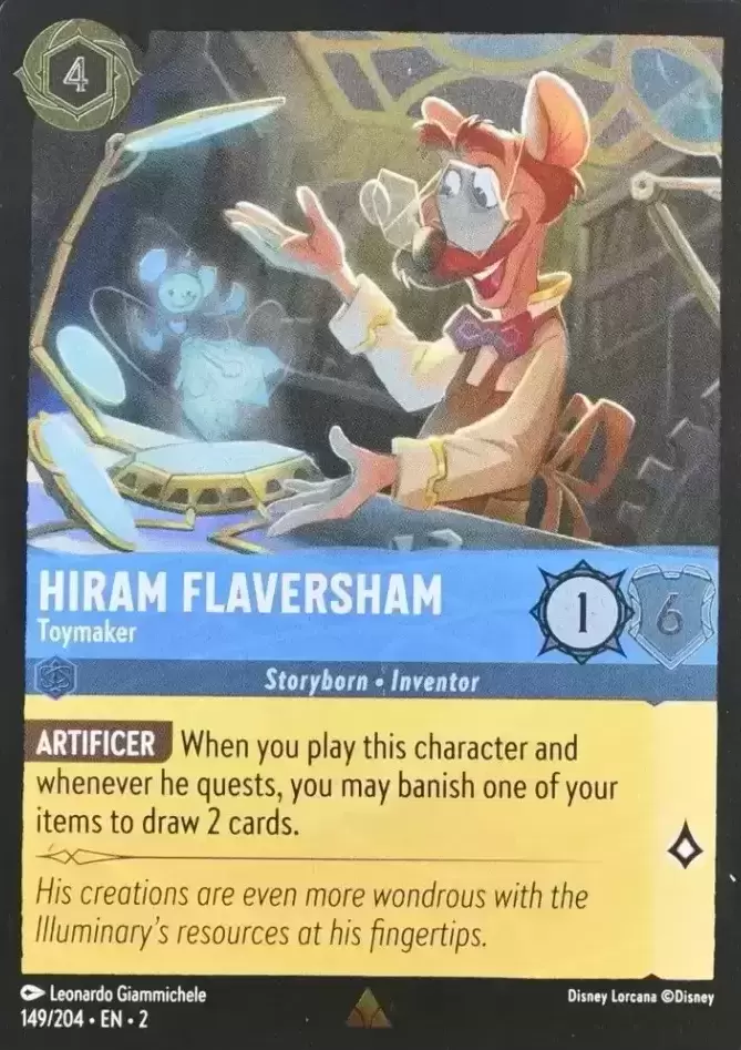 Rise of the Floodborn - Hiram Flaversham - Toymaker - Foil