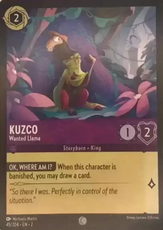Rise of the Floodborn - Kuzco - Wanted Llama - Foil