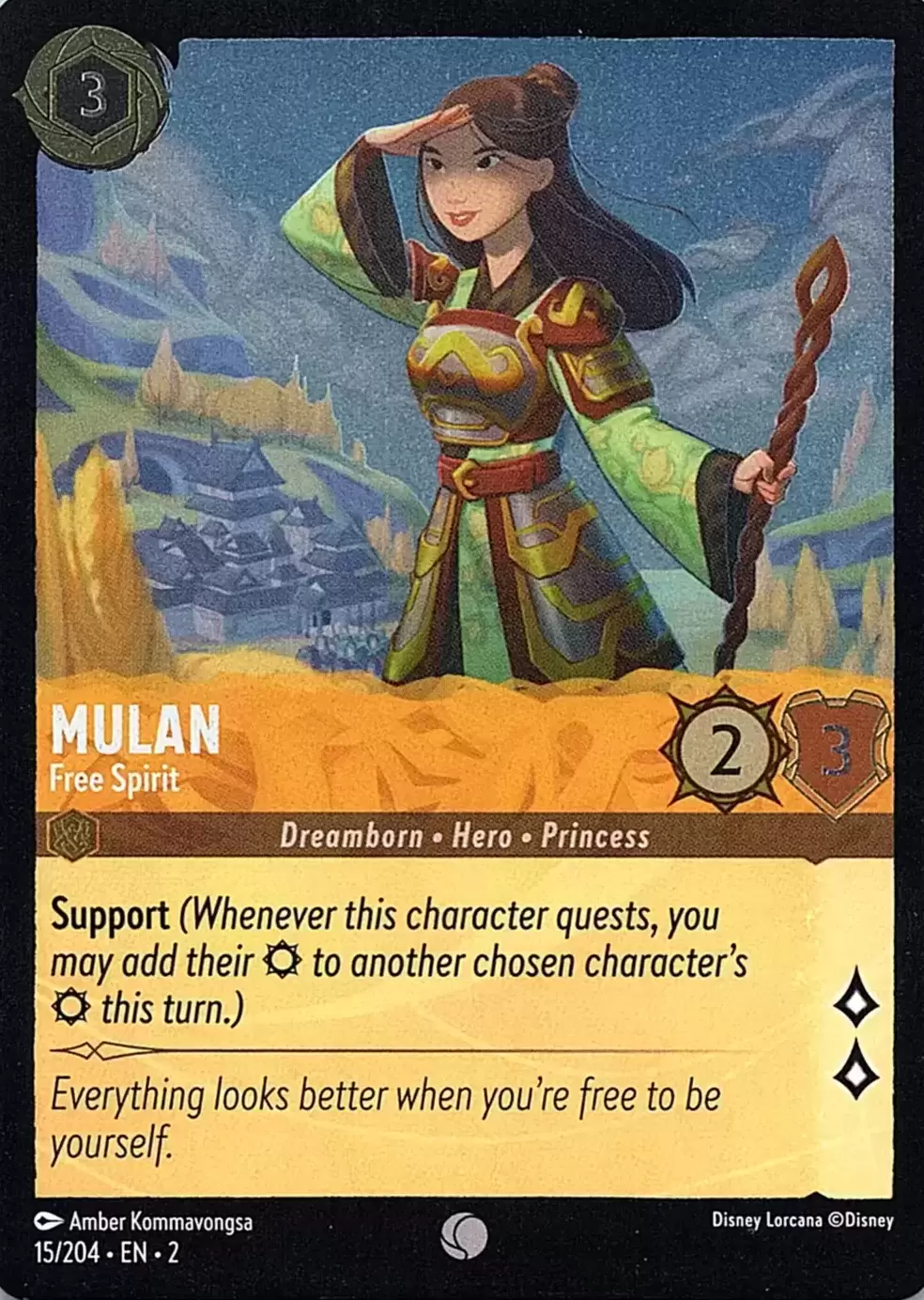 Rise of the Floodborn - Mulan - Free Spirit - Foil