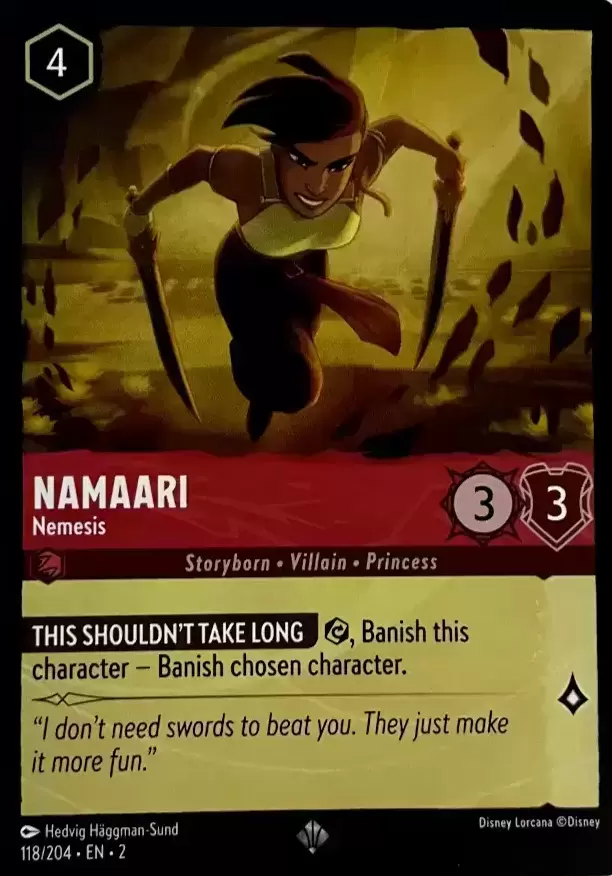 Rise of the Floodborn - Namaari - Nemesis - Foil