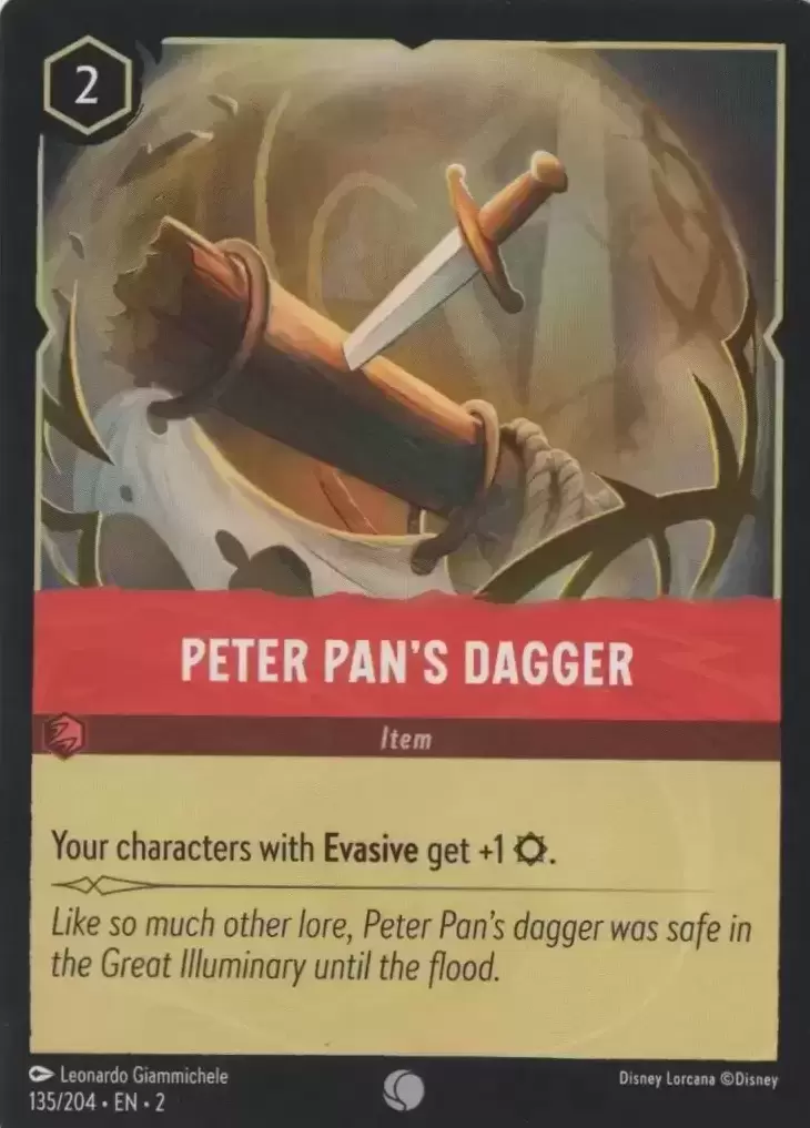 Rise of the Floodborn - Peter Pan\'s Dagger - Foil