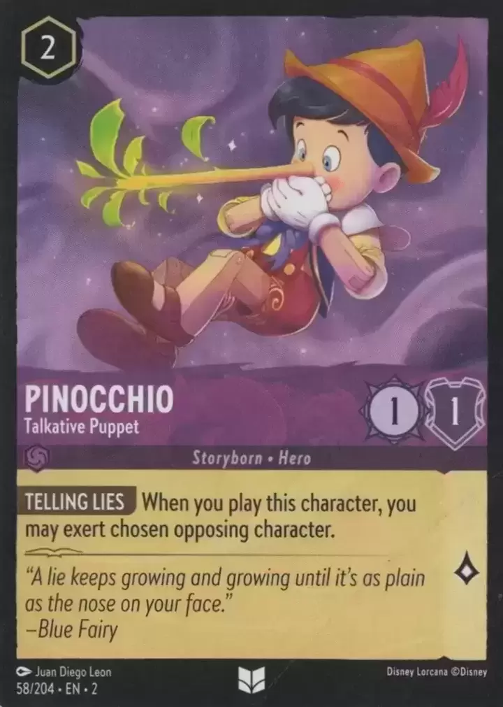 Rise of the Floodborn - Pinocchio - Talkative Puppet - Foil