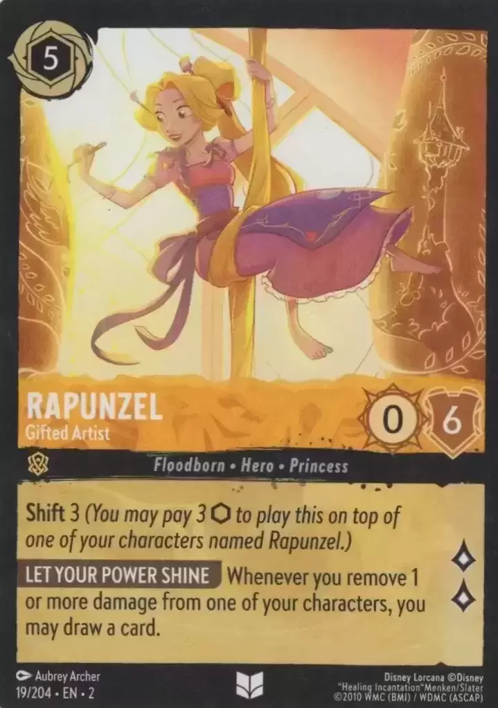 Rise of the Floodborn - Rapunzel - Gifted Artist - Foil