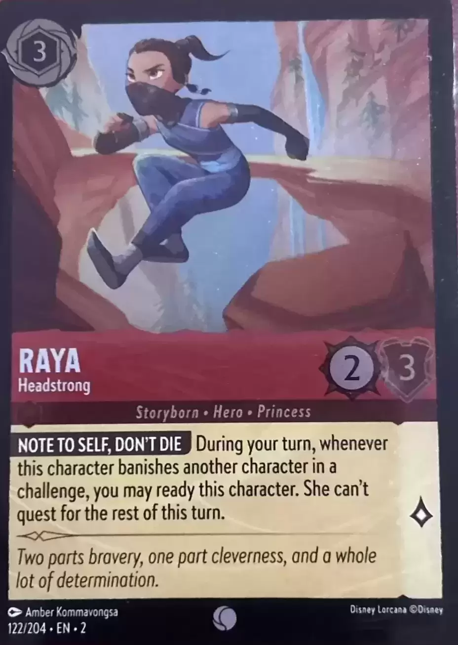 Rise of the Floodborn - Raya - Headstrong - Foil