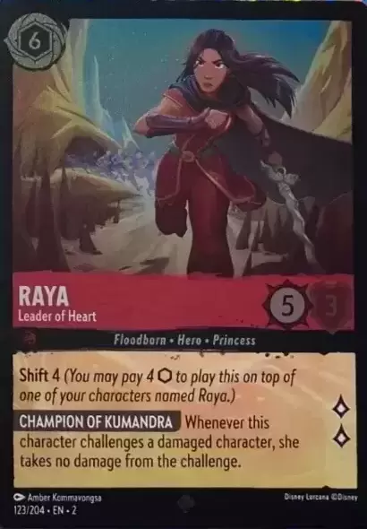 Rise of the Floodborn - Raya - Leader Of Heart - Foil