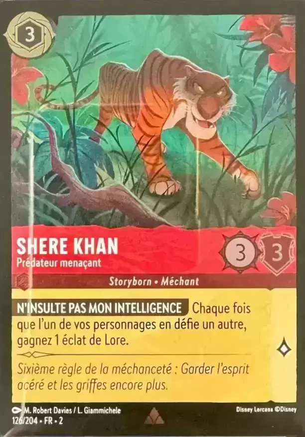 Rise of the Floodborn - Shere Khan - Menacing Predator - Foil