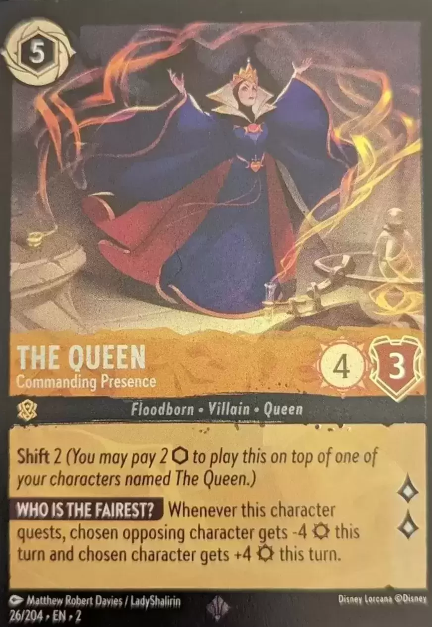 Rise of the Floodborn - The Queen - Commanding Presence - Foil