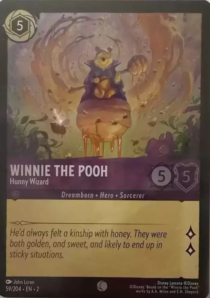 Rise of the Floodborn - Winnie The pooh - Hunny Wizard - Foil