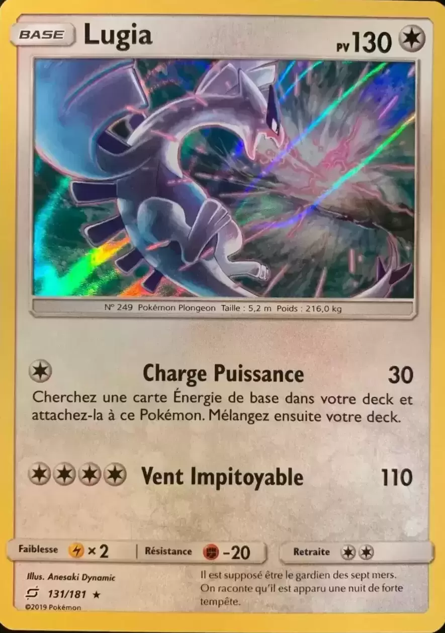Team Up - Lugia Holo