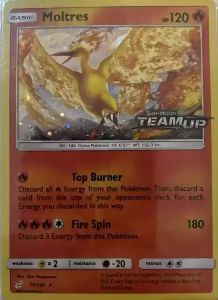 Team Up - Moltres Holo