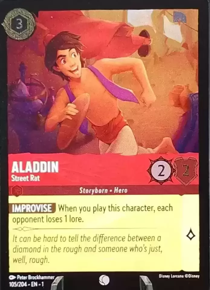The First Chapter - Aladdin - Street Rat - Foil