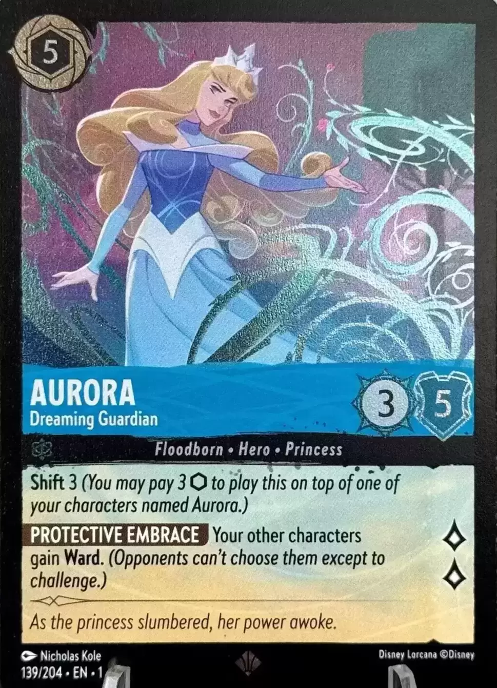 The First Chapter - Aurora - Dreaming Guardian - Foil