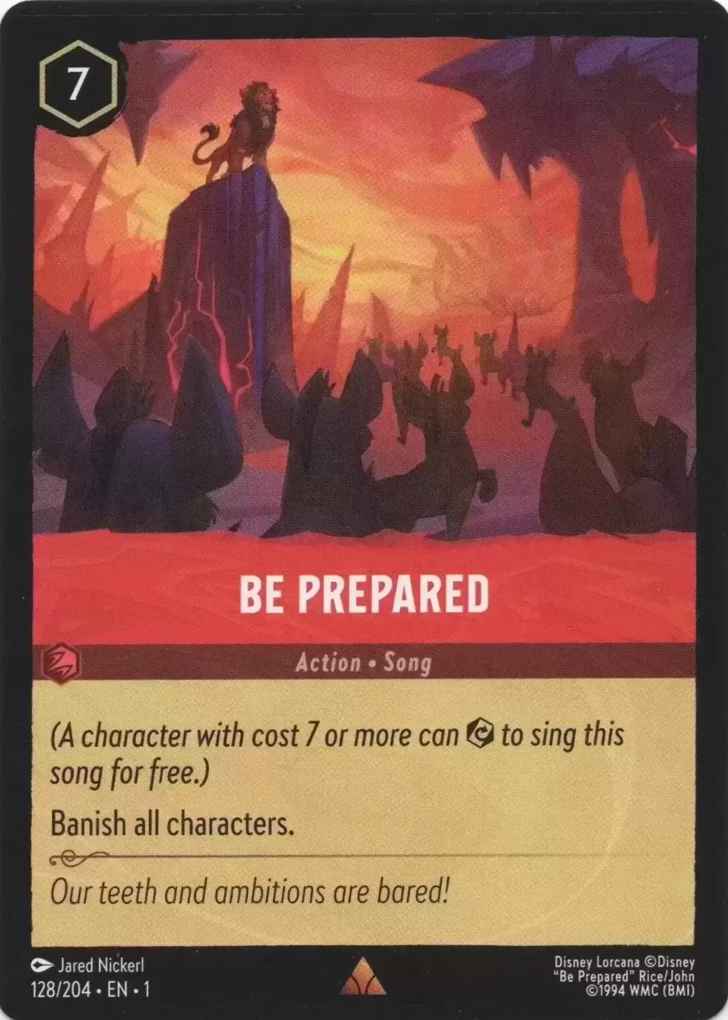 The First Chapter - Be Prepared - Foil