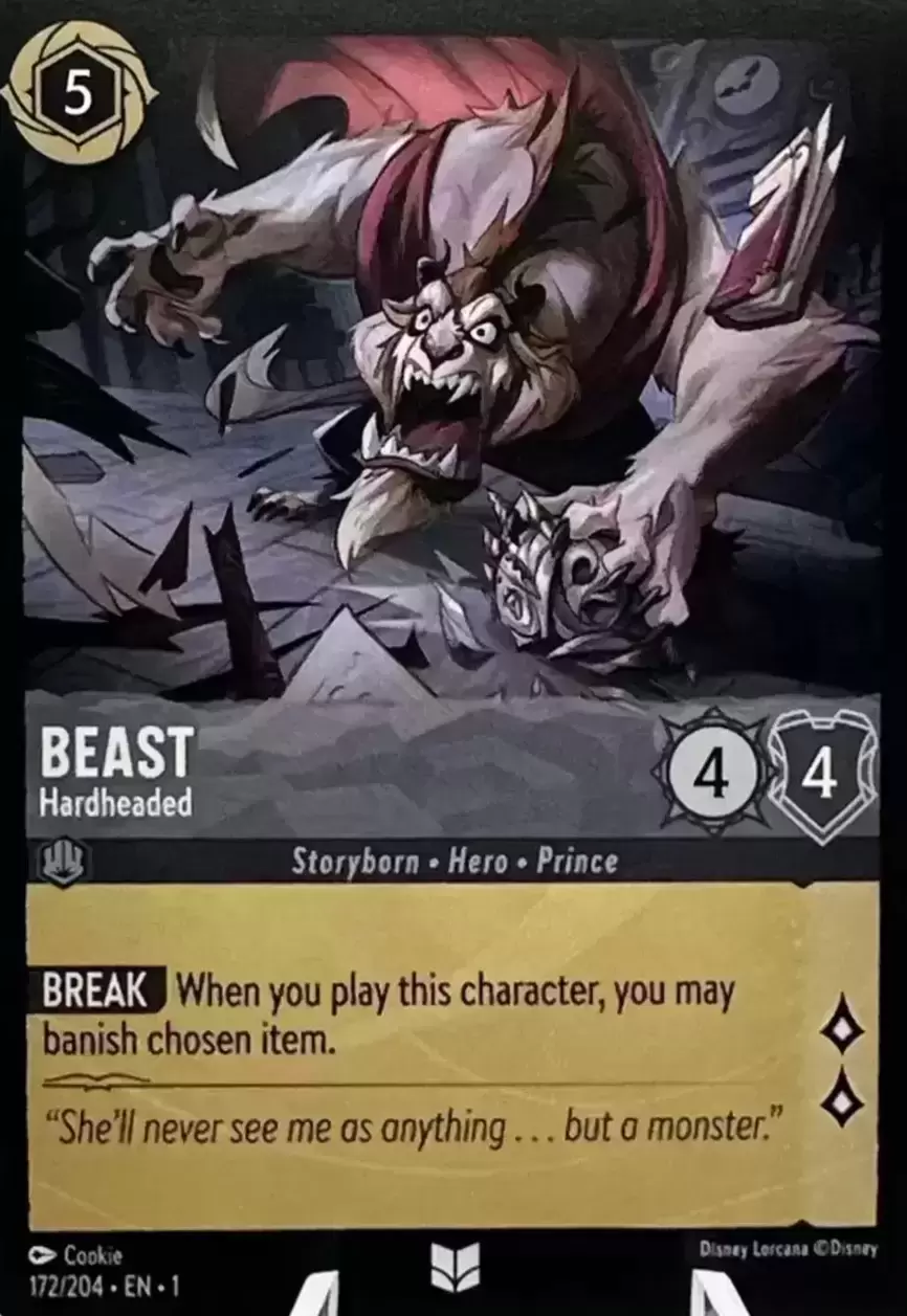 The First Chapter - Beast - Hardheaded - Foil