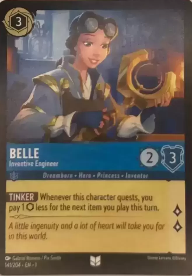 The First Chapter - Belle - Inventive Engineer - Foil