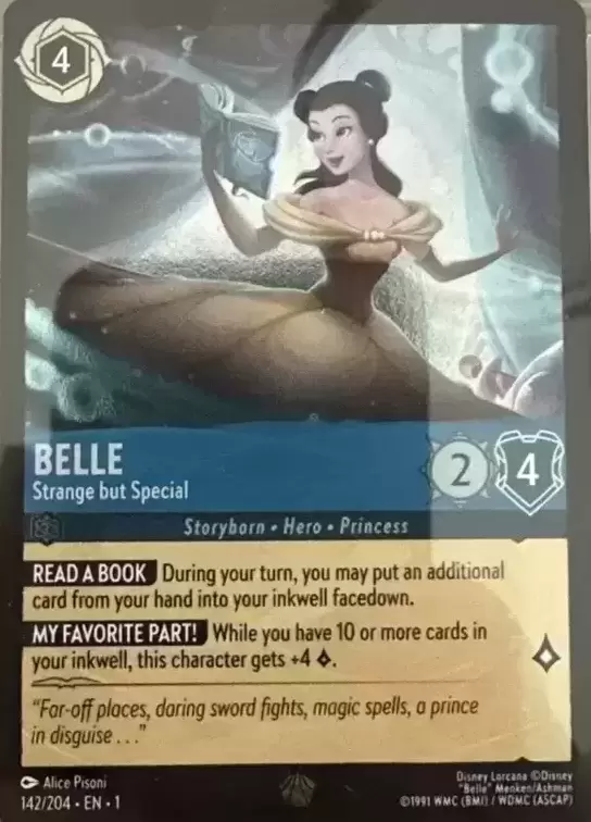 The First Chapter - Belle - Strange but Special - Foil
