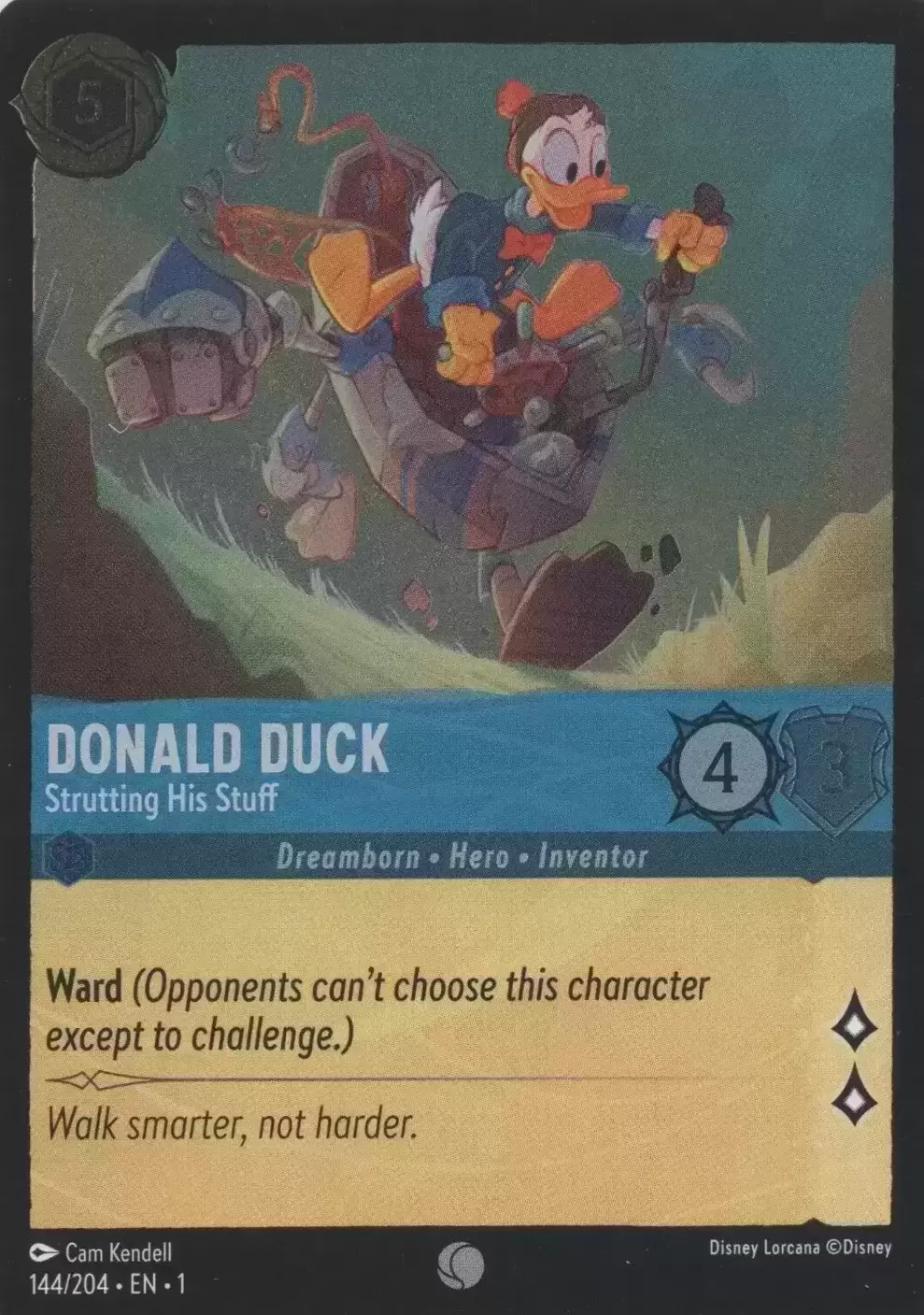 The First Chapter - Donald Duck - Strutting His Stuff - Foil