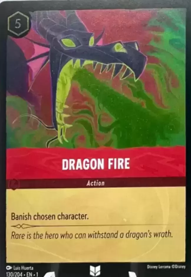 The First Chapter - Dragon Fire - Foil