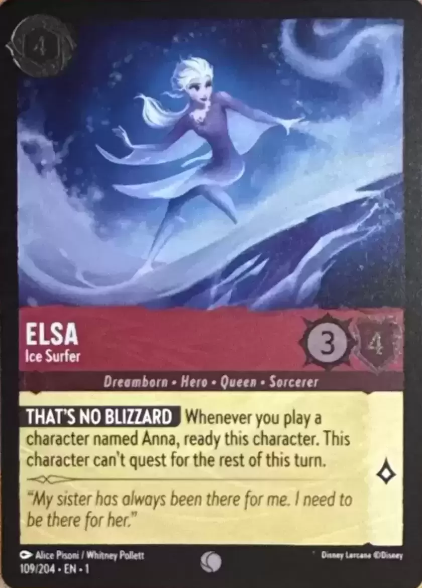 The First Chapter - Elsa - Ice Surfer - Foil