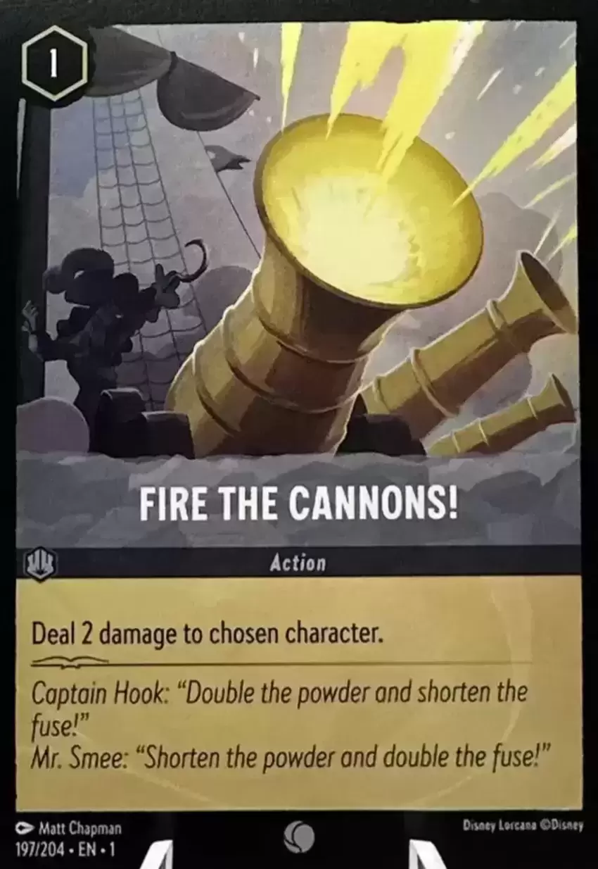The First Chapter - Fire The Cannons! - Foil