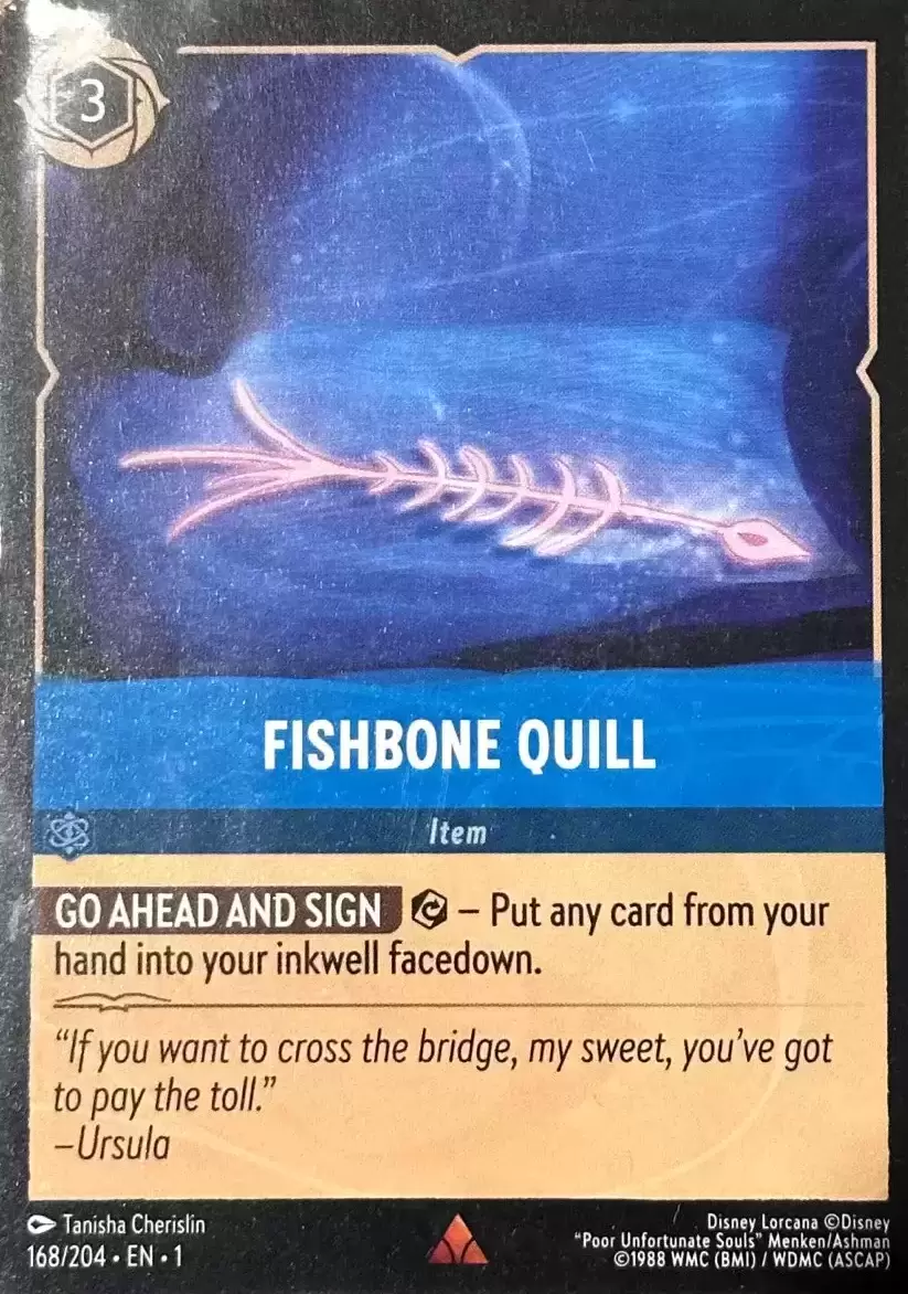 The First Chapter - Fishbone Quill - Foil