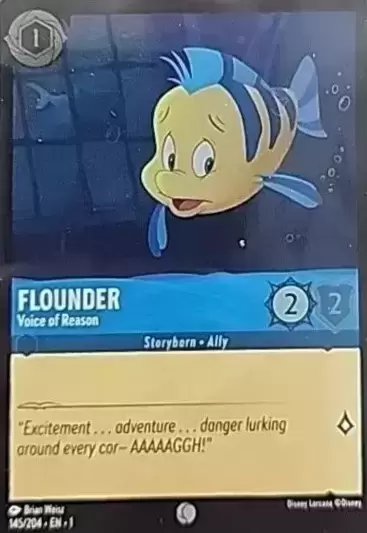 The First Chapter - Flounder - Voice of Reason - Foil