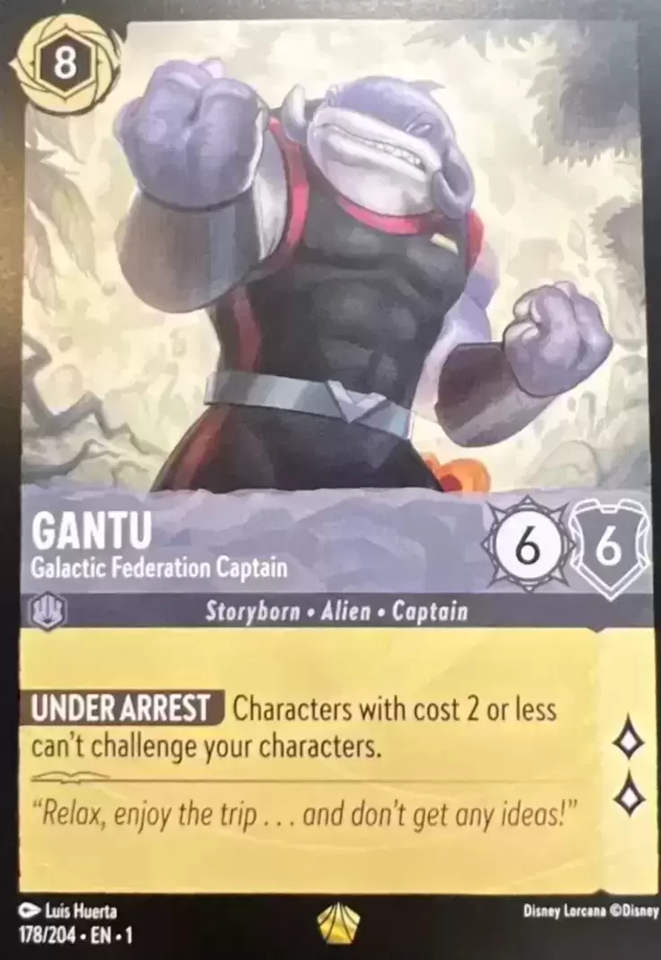The First Chapter - Gantu - Federation Captain - Foil