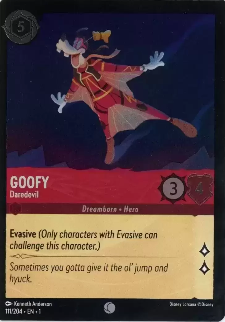 The First Chapter - Goofy - Daredevil - Foil