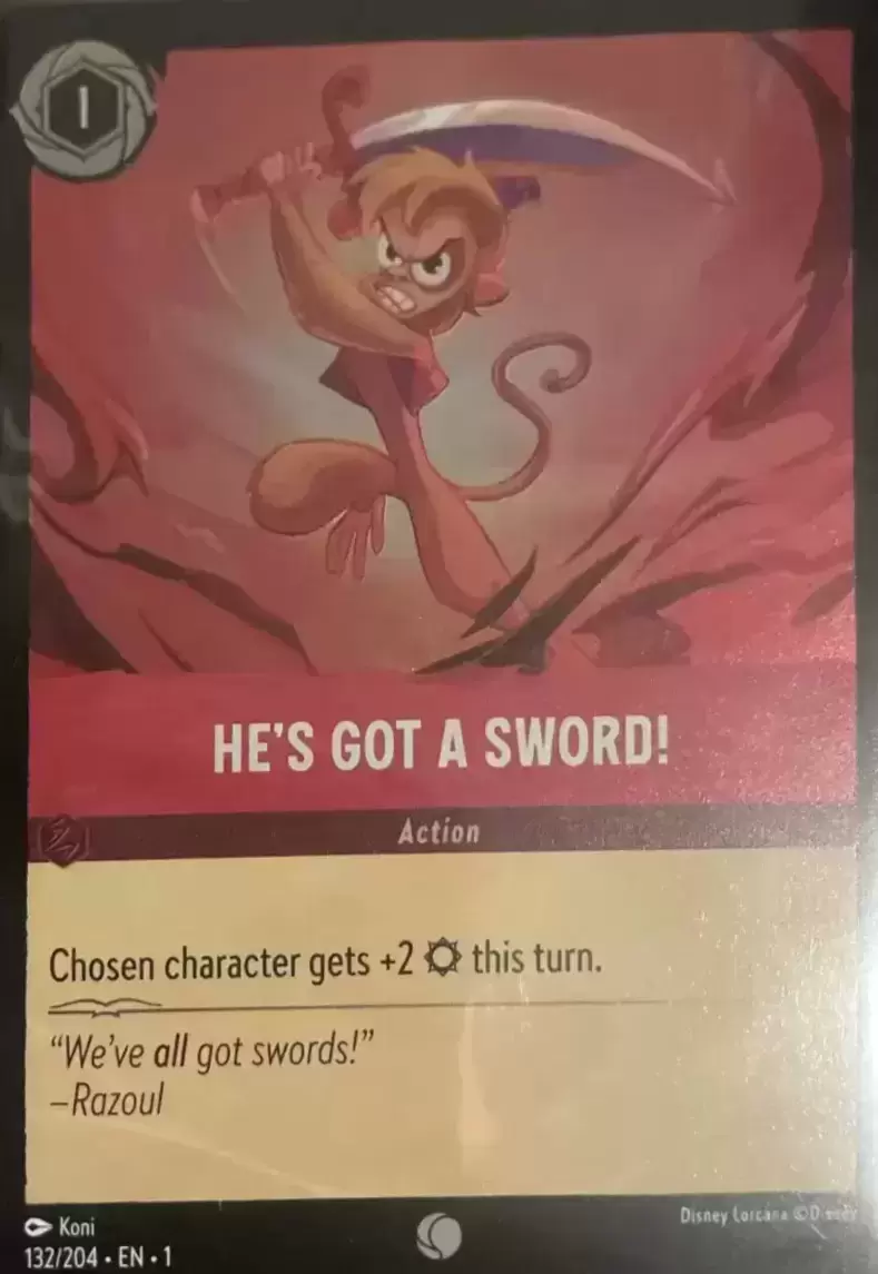 The First Chapter - He\'s Got A Sword! - Foil