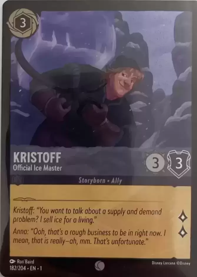 The First Chapter - Kristoff - Official Ice Master - Foil