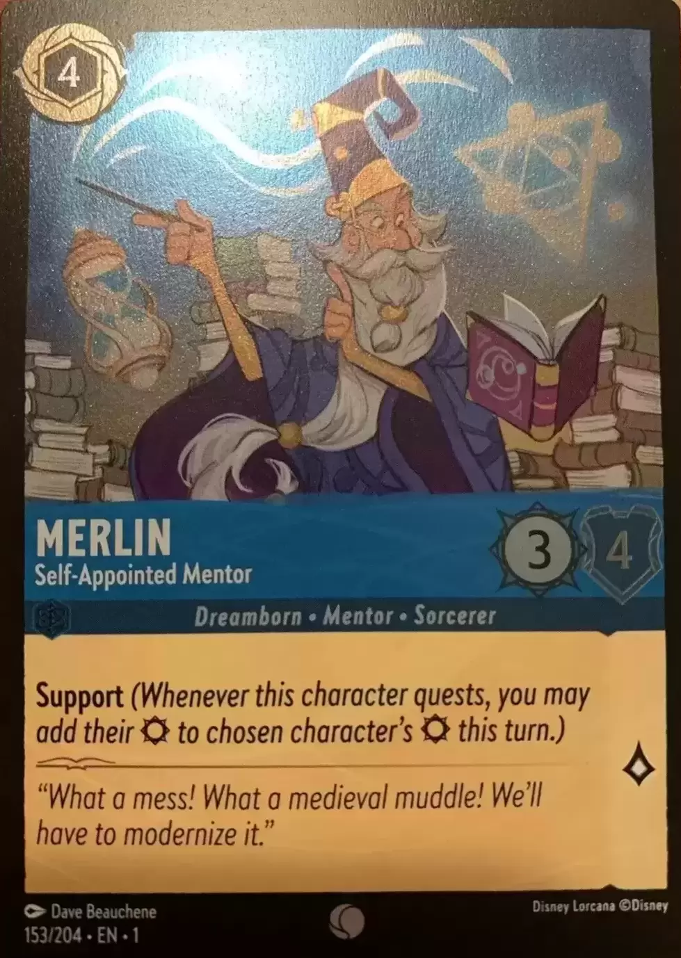 The First Chapter - Merlin - Self-Appointed Mentor - Foil
