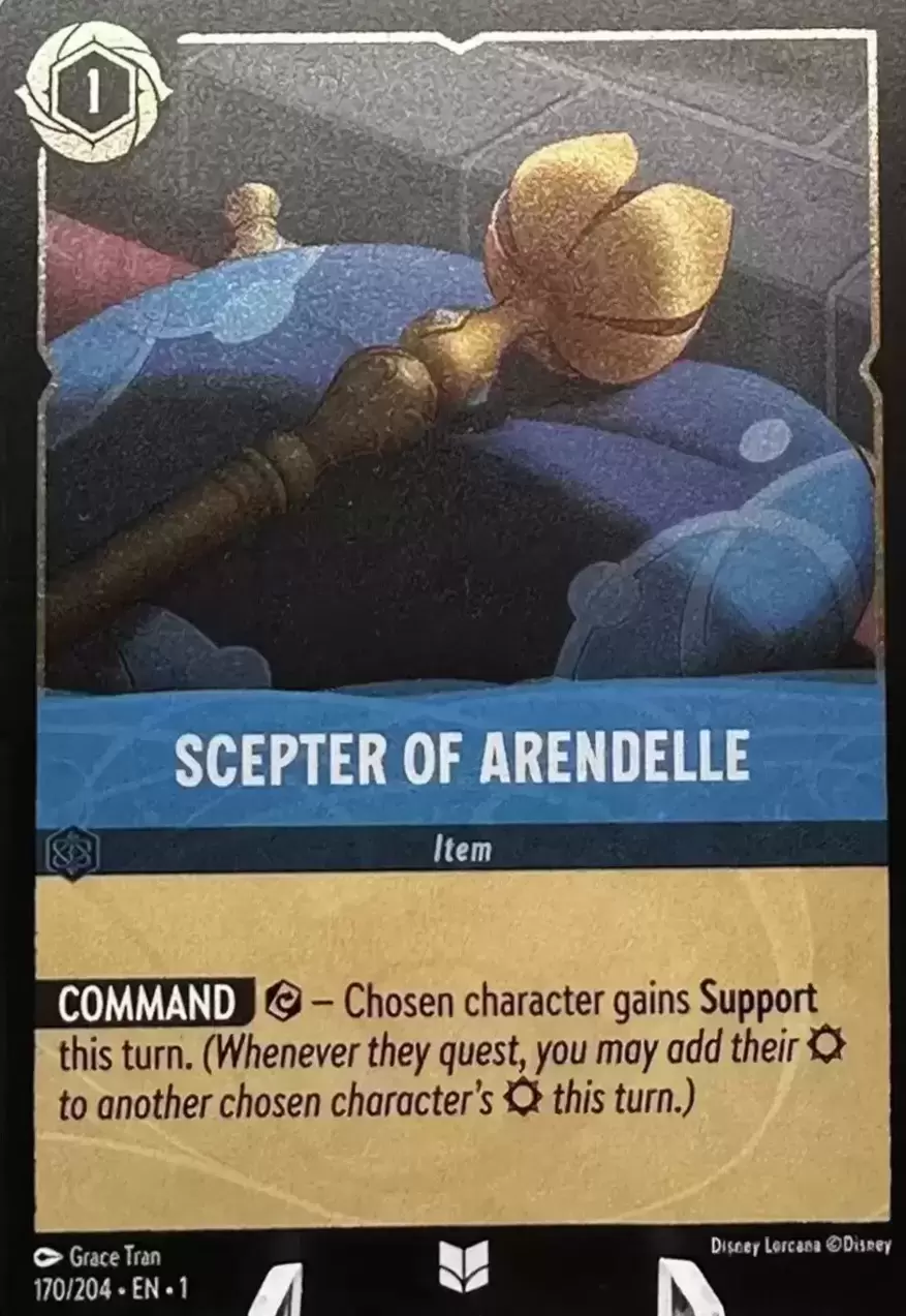 The First Chapter - Scepter Of Arendelle - Foil
