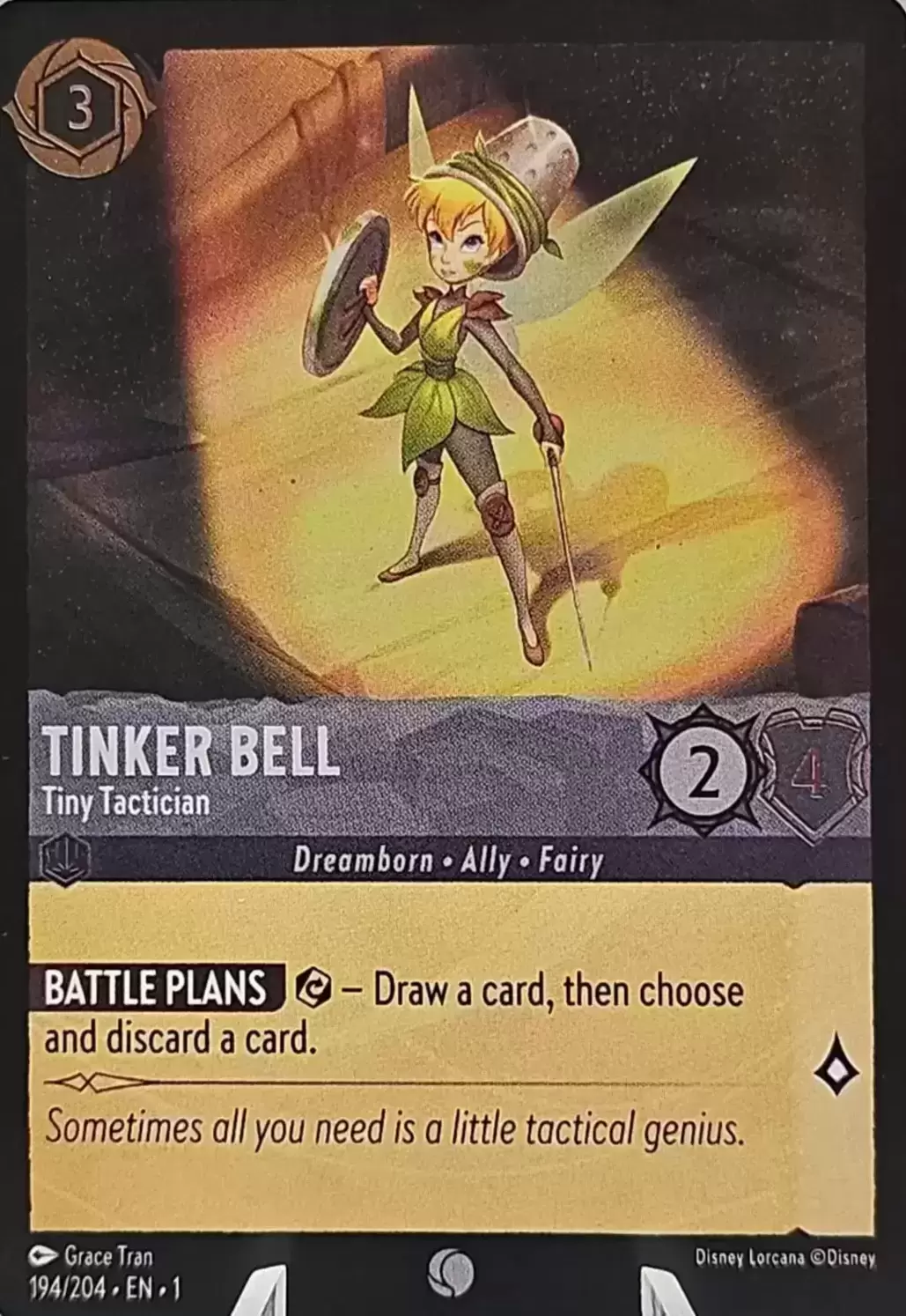 The First Chapter - Tinker Bell - Tiny Tactician - Foil