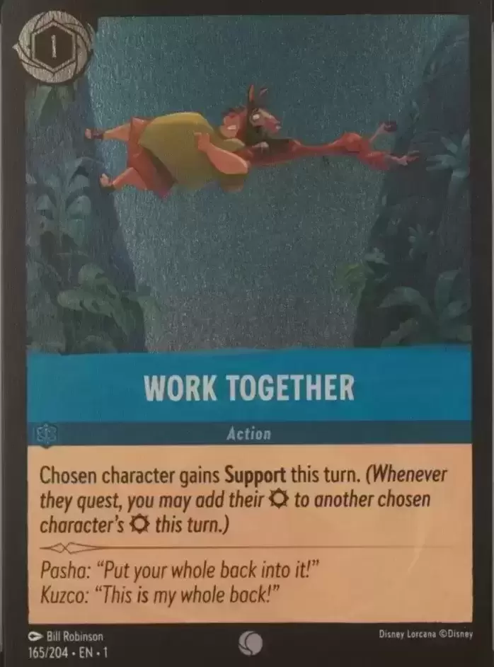 The First Chapter - Work Together - Foil