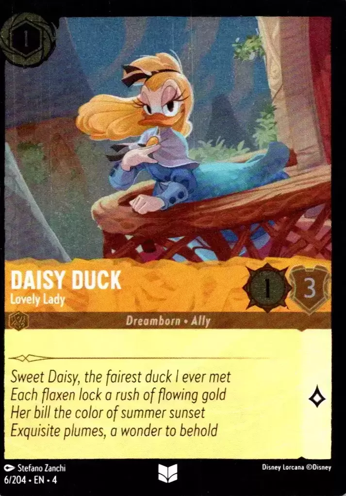 Ursula\'s Return - Daisy Duck - Lovely Lady - Foil