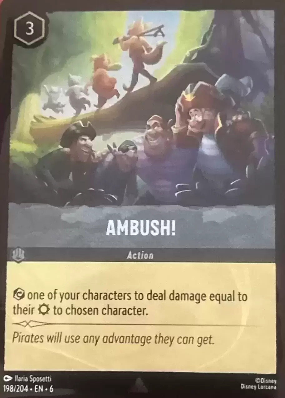 Azurite Sea - Ambush! - Foil