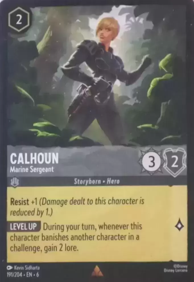 Azurite Sea - Calhoun - Marine Sergeant - Foil