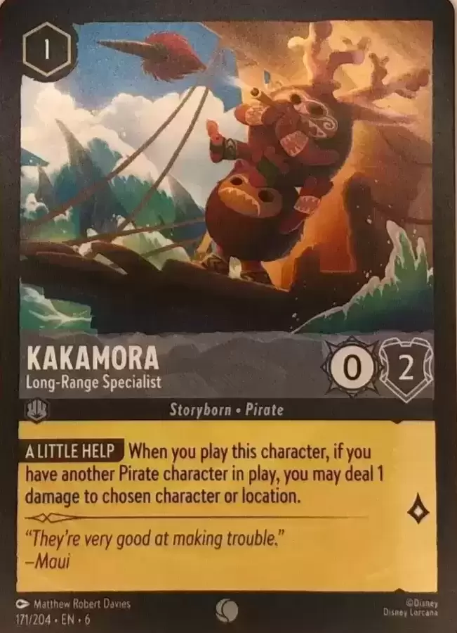 Azurite Sea - Kakamora - Long-Range Specialist - Foil