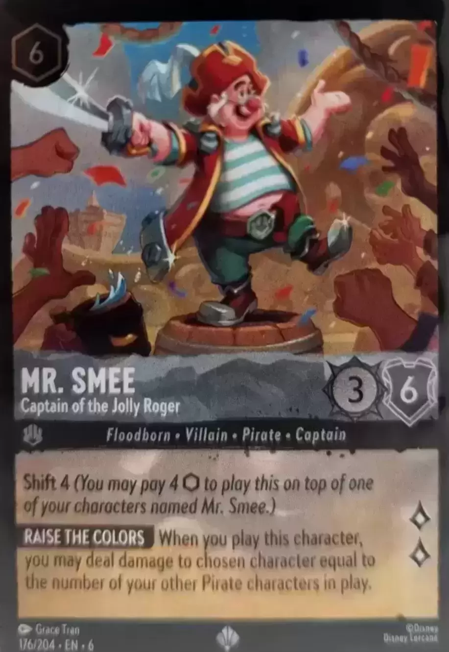 Azurite Sea - Mr. Smee - Captain of the Jolly Roger - Foil
