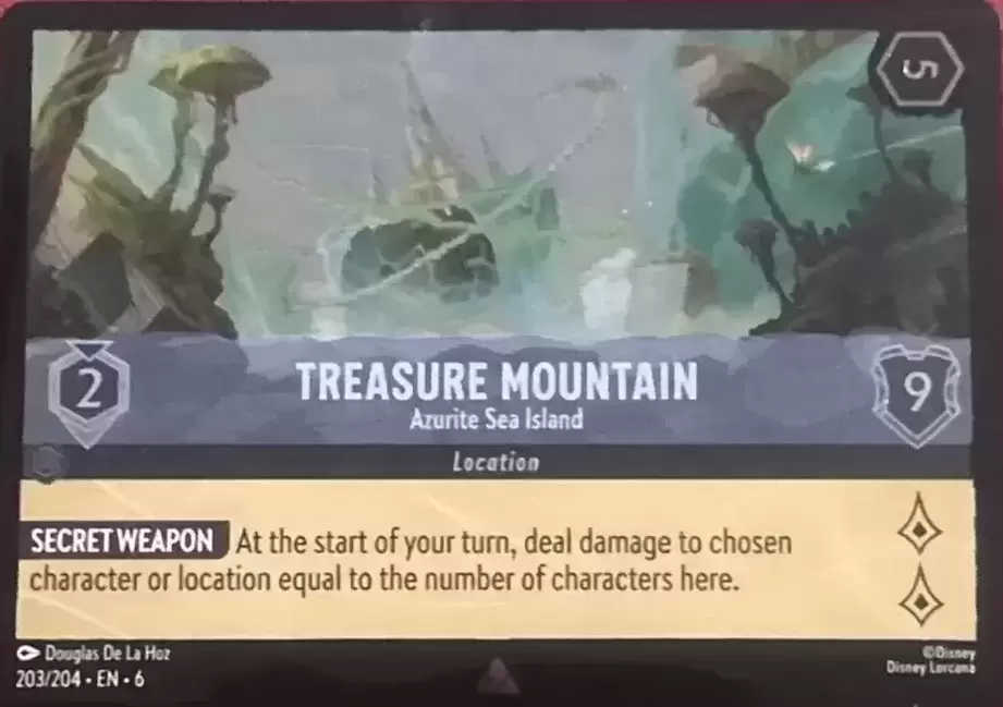 Azurite Sea - Treasure Mountain - Foil