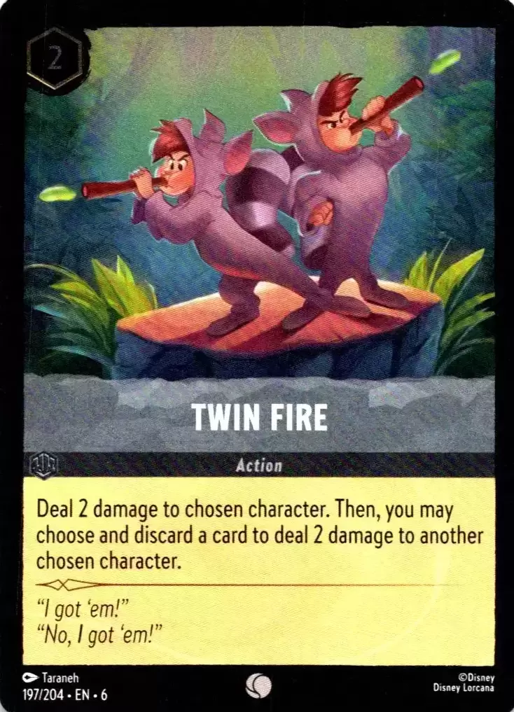 Azurite Sea - Twin Fire - Foil