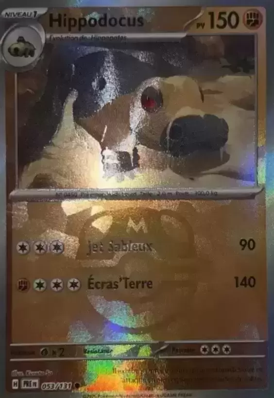 Evolutions prismatiques - PREFR - Hippodocus Master Ball